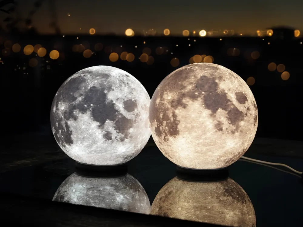 LÁMPARA LED LUNA/TIERRA/MARTE