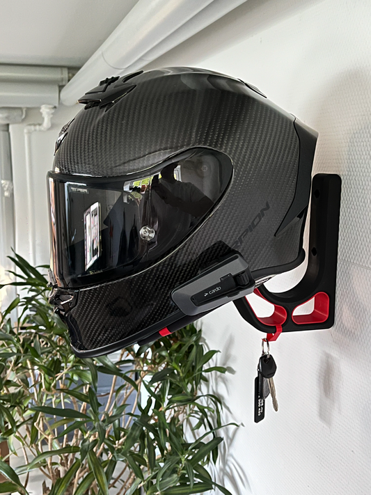 SOPORTE PARA CASCO + MONO