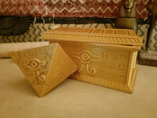 CAJA DE MAZOS YU-GI-OH - SARCÓFAGO