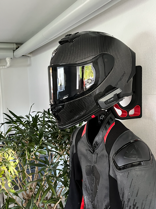 SOPORTE PARA CASCO + MONO