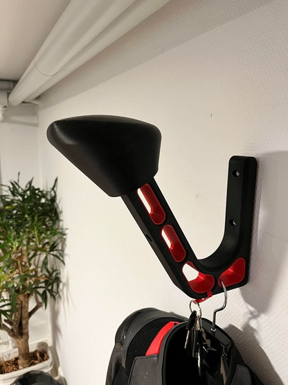 SOPORTE PARA CASCO + MONO